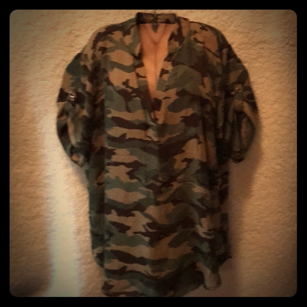 Camouflaged Blouse